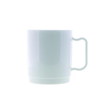 BÖGRE 250ML POLIKARBONÁT FEHÉR