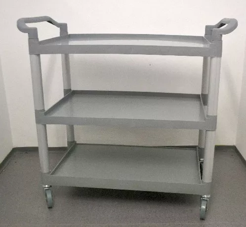 ZSÚRKOCSI 3 SZINTES 107*50*97CM PP