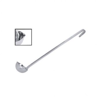   MERŐKANÁL MONOBLOCK MÉRTÉKJELLEL CSŐRÖS 0,03L H:30CM D:5CM INOX 18/10